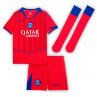 Camisa de Futebol Paris Saint-Germain Goncalo Ramos #9 Equipamento Alternativo Infantil 2025-26 Manga Curta (+ Calças curtas)
